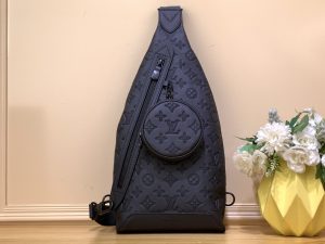 Replica LV DUO Shoulder Bag M21890 Black